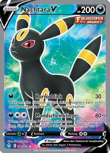 nachtara v 188/203 – Pokémon Drachenwandel Karte