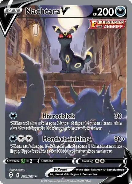 nachtara v 189/203 – Pokémon Drachenwandel Karte