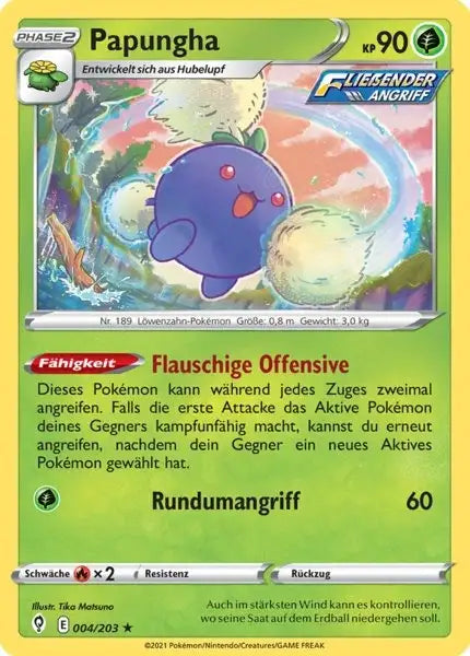 papungha 004/203 – Pokémon Drachenwandel Karte