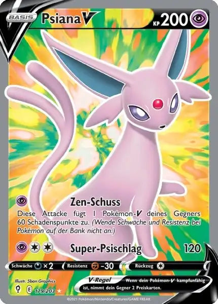 psiana v 179/203 – Pokémon Drachenwandel Karte