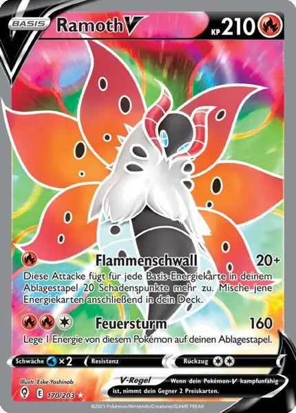 ramoth v 170/203 – Pokémon Drachenwandel Karte