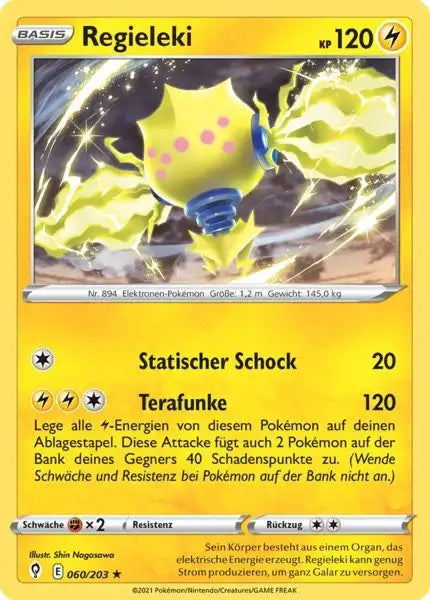 regieleki 060/203 – Pokémon Drachenwandel Karte