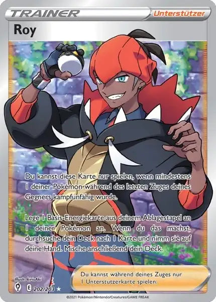 roy 202/203 – Pokémon Drachenwandel Karte