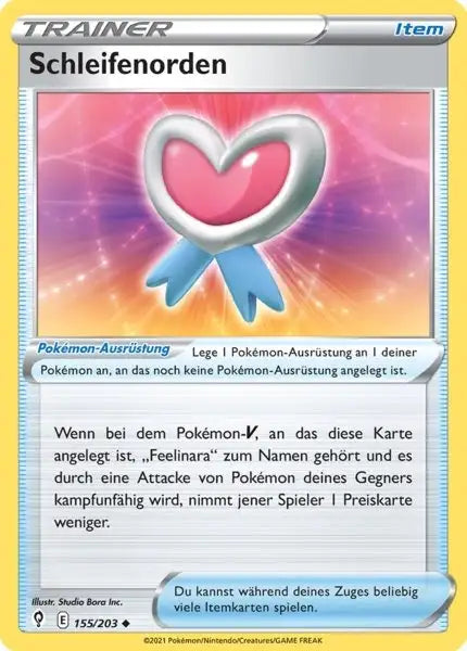 schleifenorden 155/203 – Pokémon Drachenwandel Karte