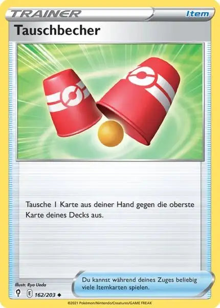 tauschbecher 162/203 – Pokémon Drachenwandel Karte