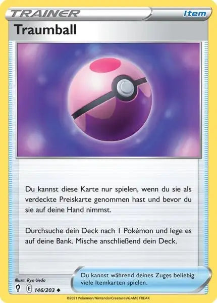 traumball 146/203 – Pokémon Drachenwandel Karte