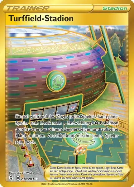 turffield stadion 234/203 – Pokémon Drachenwandel Karte