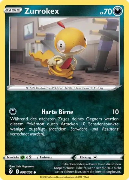 zurrokex 098/203 – Pokémon Drachenwandel Karte