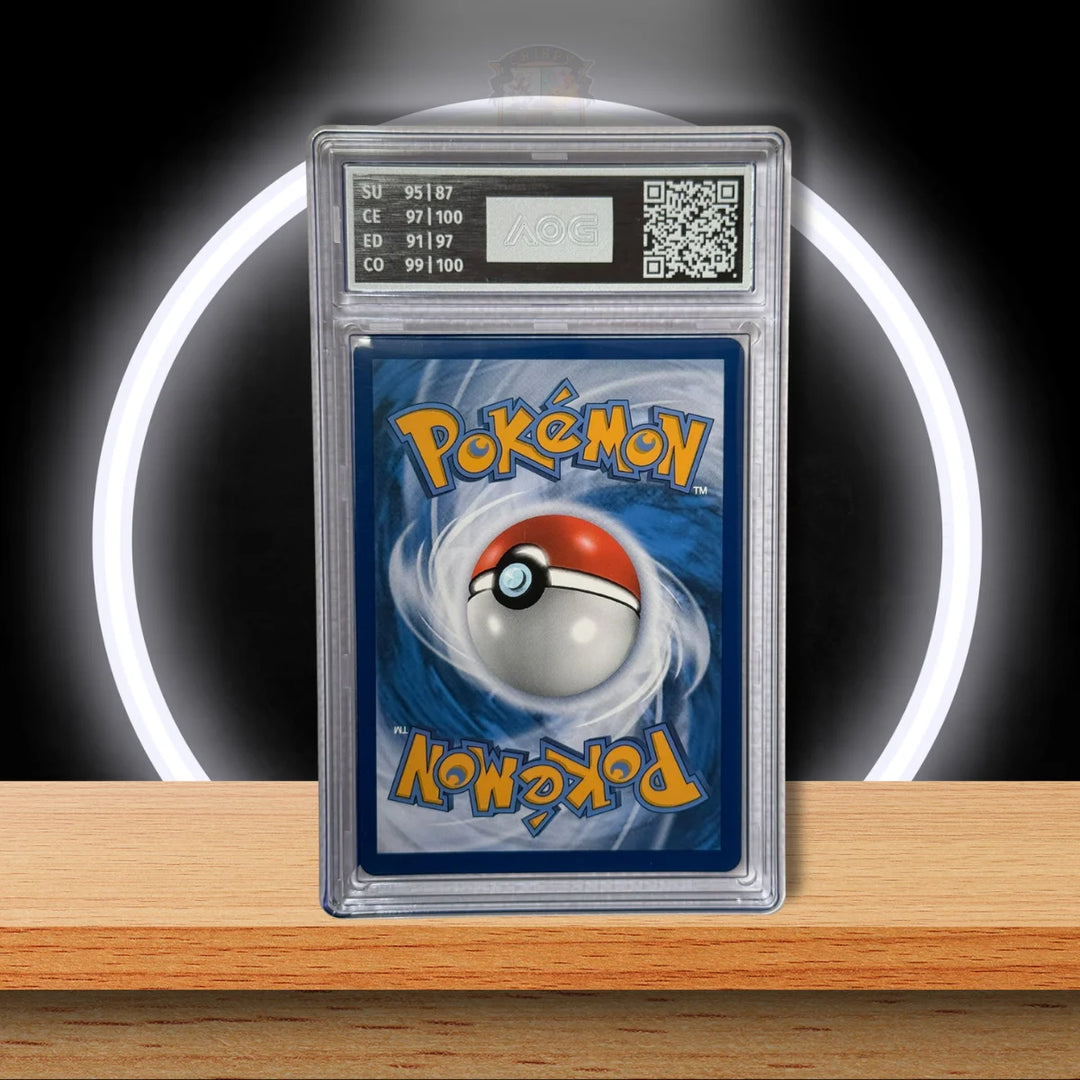 Pokémon Graded Card aus Reisegefährten als Error Print in deutscher Sprache