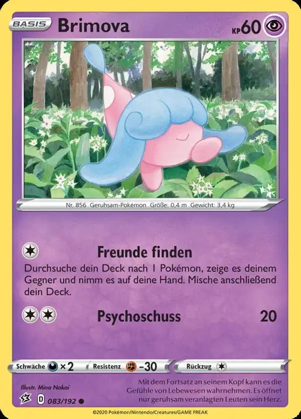 brimova 083/192 – Pokémon Clash der Rebellen Karte
