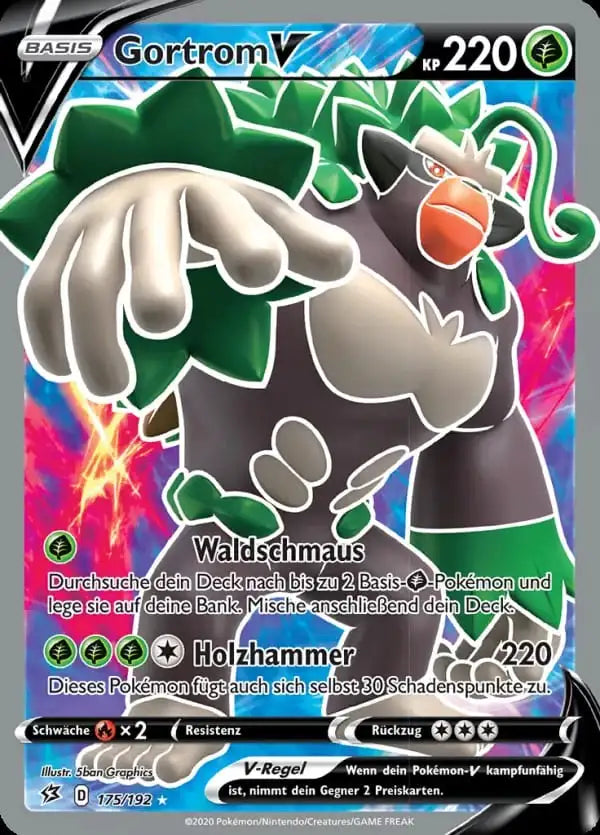 gortrom v 175/192 – Pokémon Clash der Rebellen Karte