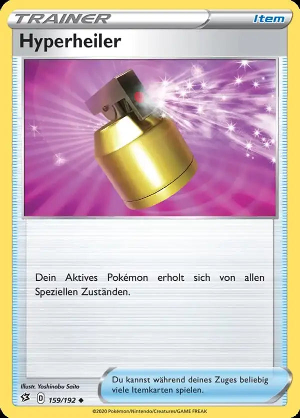 hyperheiler 159/192 – Pokémon Clash der Rebellen Karte
