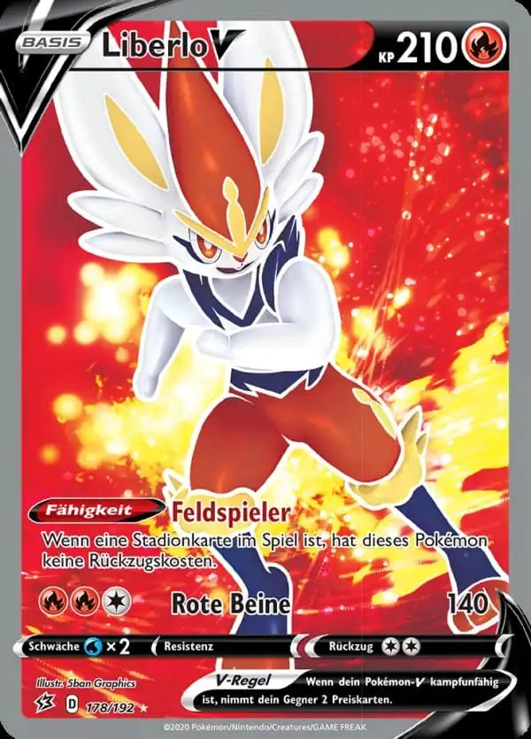 liberlo v 178/192 – Pokémon Clash der Rebellen Karte