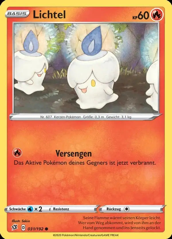 lichtel 031/192 – Pokémon Clash der Rebellen Karte