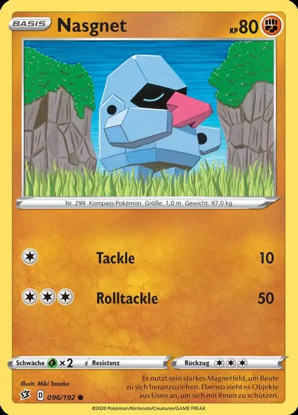 nasgnet 096/192 – Pokémon Clash der Rebellen Karte