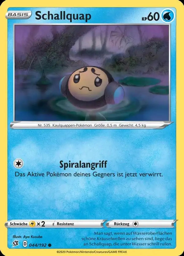 schallquap 044/192 – Pokémon Clash der Rebellen Karte