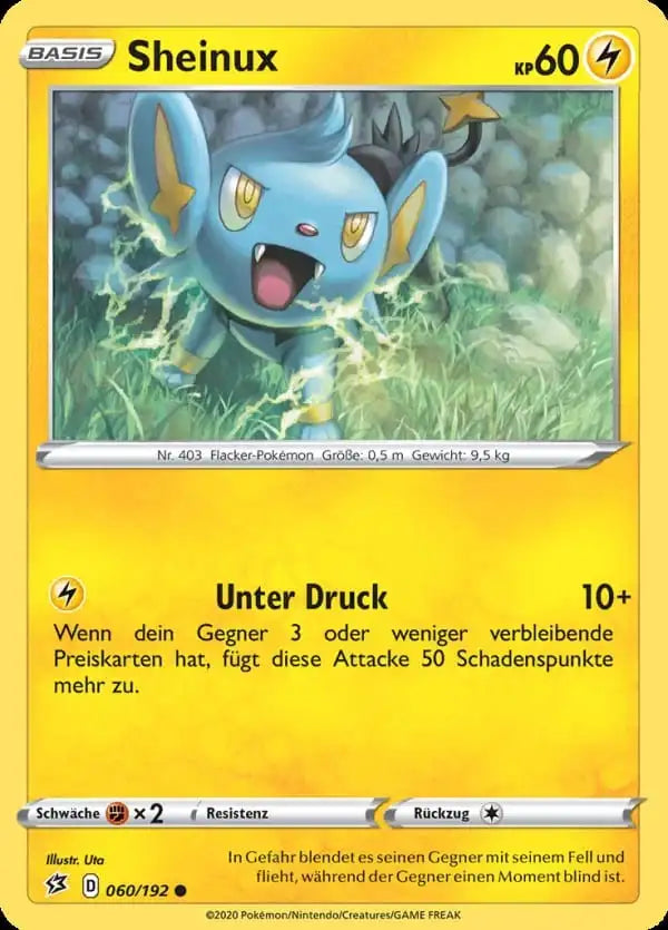 sheinux 060/192 – Pokémon Clash der Rebellen Karte