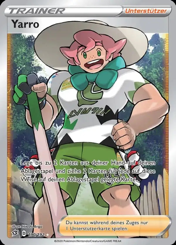 yarro 190/192 – Pokémon Clash der Rebellen Karte