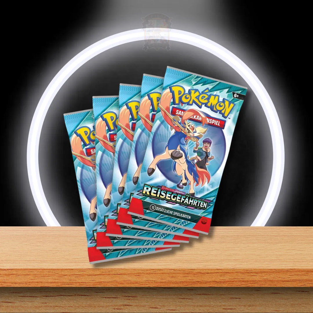 Pokémon Reisegefährten Booster DE original versiege