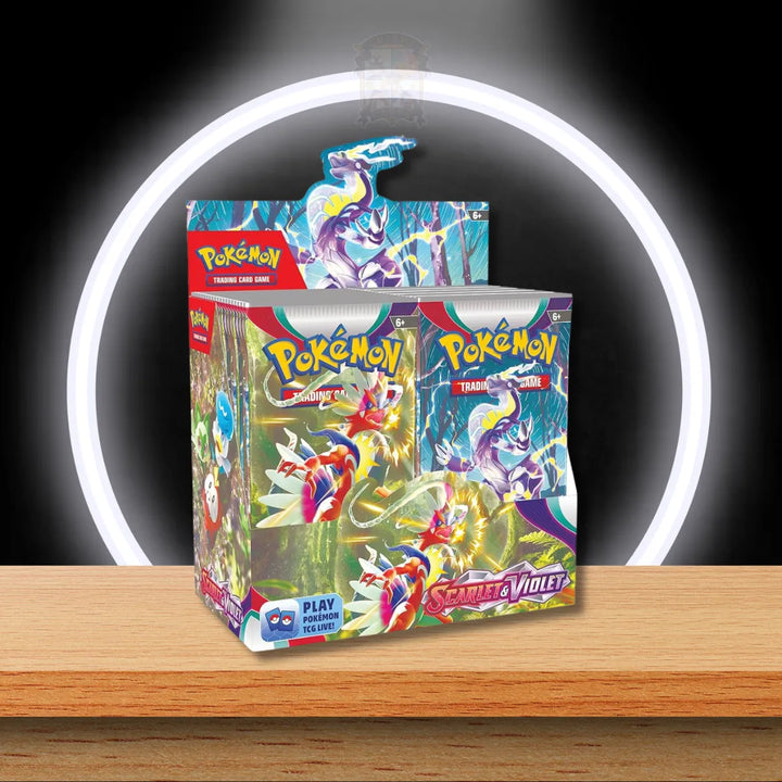 Pokémon Scarlet & Violet Display ENG original versiegelt