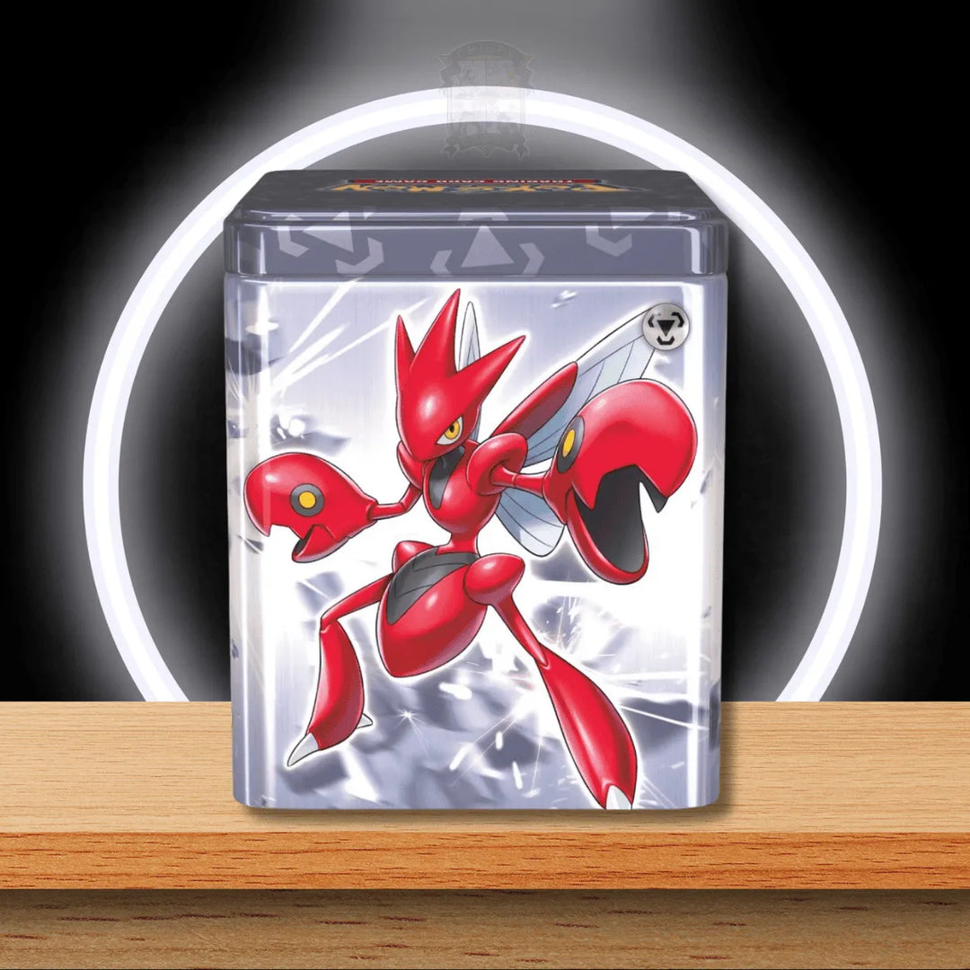 Pokémon Metal Stacking Tin Box 2024 DE original versiegelt