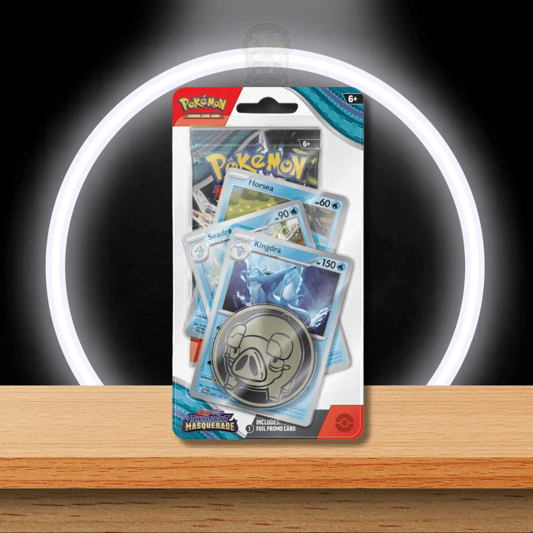 Englischer Pokémon Twilight Masquerade Premium Checklane Blister mit Boosterpack