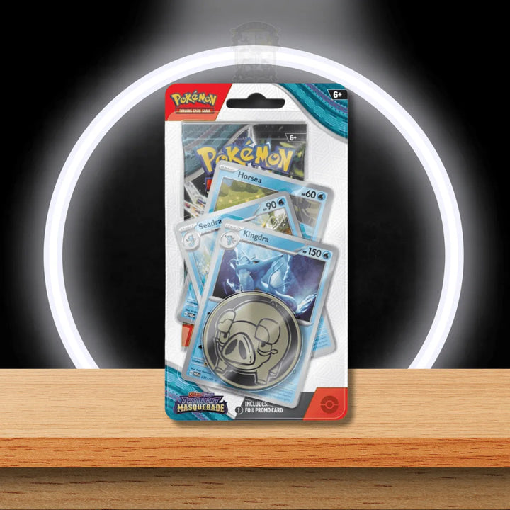 Englischer Pokémon Twilight Masquerade Premium Checklane Blister mit Boosterpack