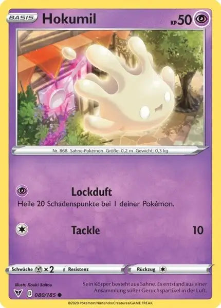hokumil 080/185 – Pokémon Farbenschock Karte