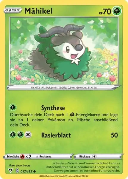maehikel 017/185 – Pokémon Farbenschock Karte