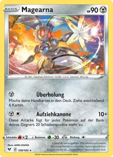 magearna 128/185 – Pokémon Farbenschock Karte