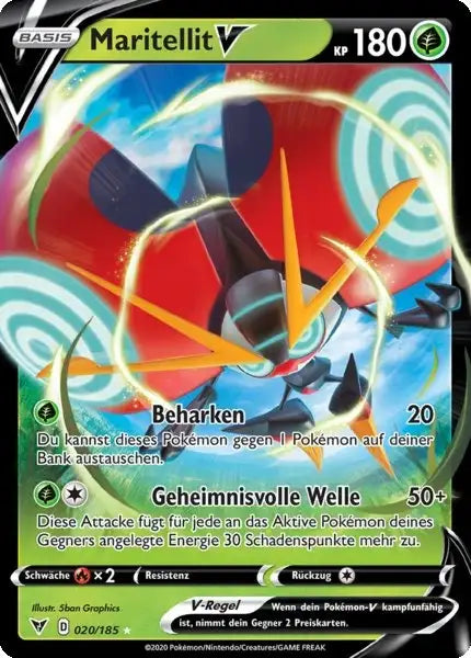 maritellit v 020/185 – Pokémon Farbenschock Karte