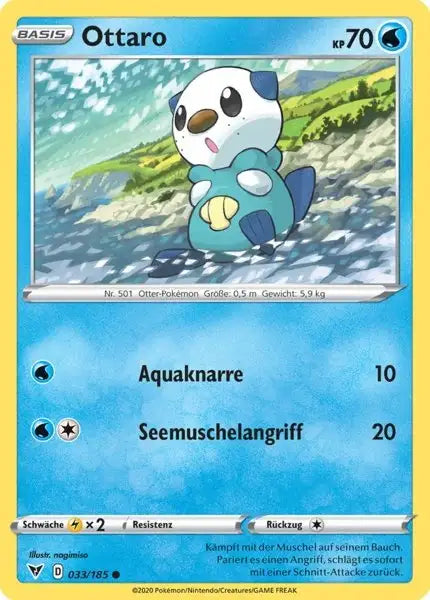 ottaro 033/185 – Pokémon Farbenschock Karte
