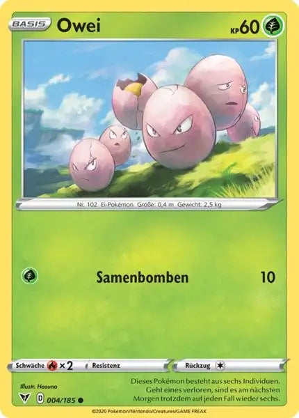 owei 004/185 – Pokémon Farbenschock Karte