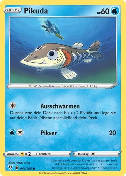 pikuda 041/185 – Pokémon Farbenschock Karte