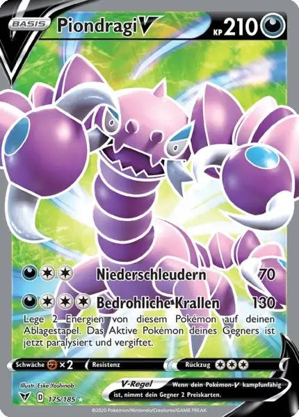 piondragi v 175/185 – Pokémon Farbenschock Karte