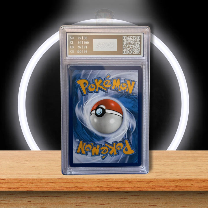 Pokémon Zapdos ex Special Illustration Rare 202/165 aus Pokémon 151 als deutsche AOG 9 Graded Card