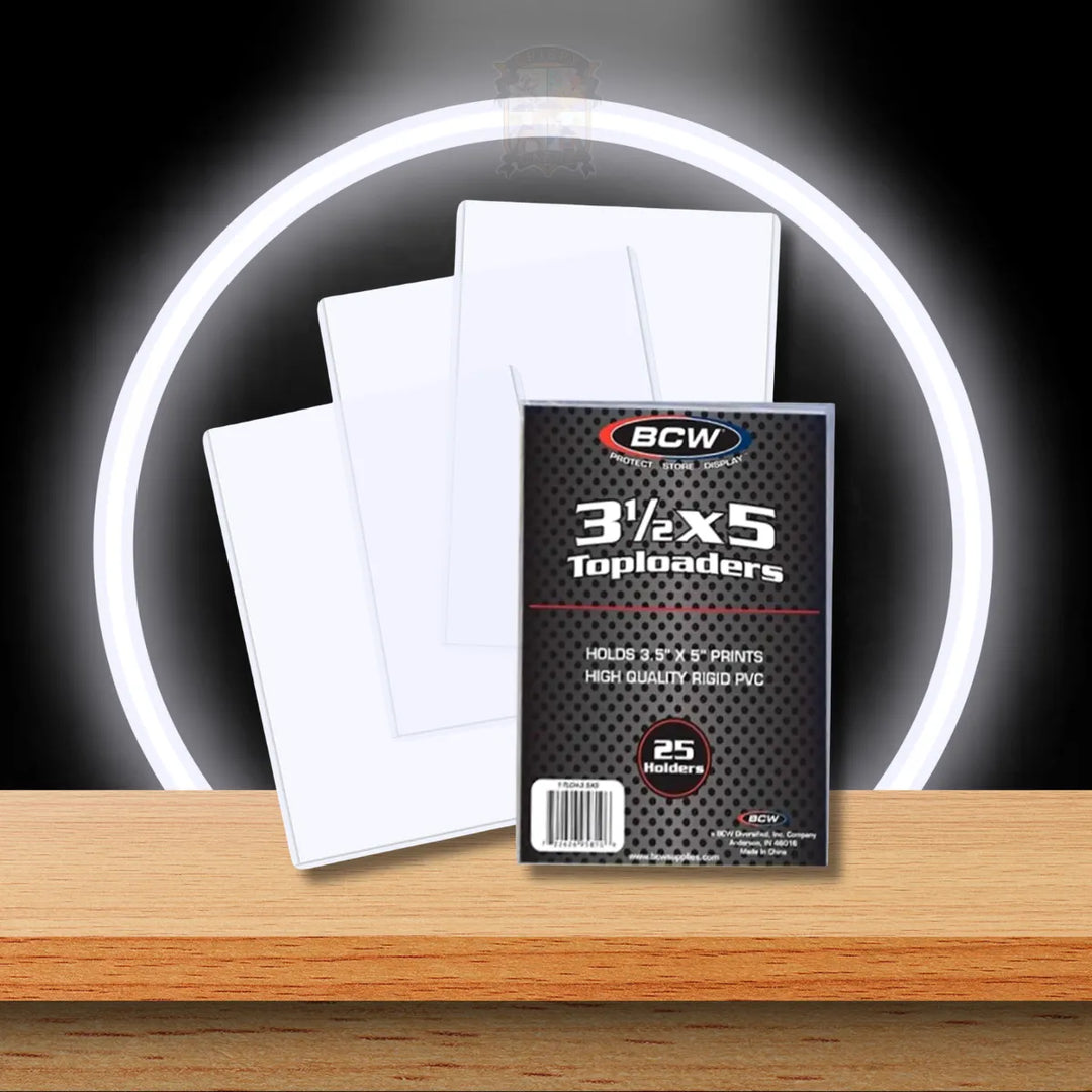 BCW Topload Holder für 3.5 x 5 Trading Cards